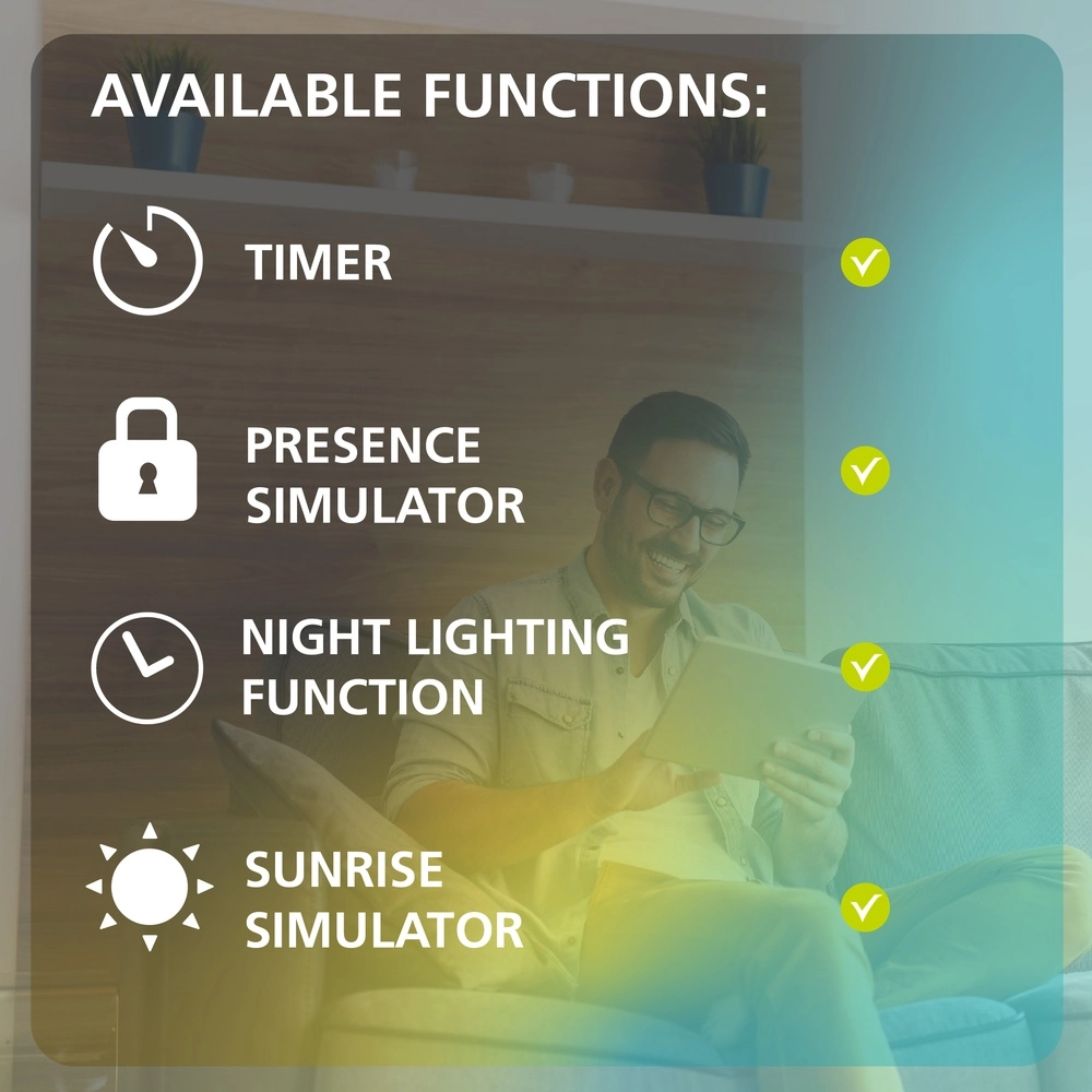 Lampe suspendue intelligente Kokomo-Z avec un look campagnard Eglo 9008606262090