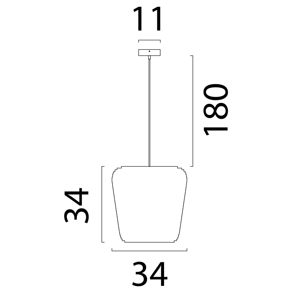 Lampe suspendue à sable Carta Moody Ø Teinte Think Paper de 34cm Masterlight 8718121419893
