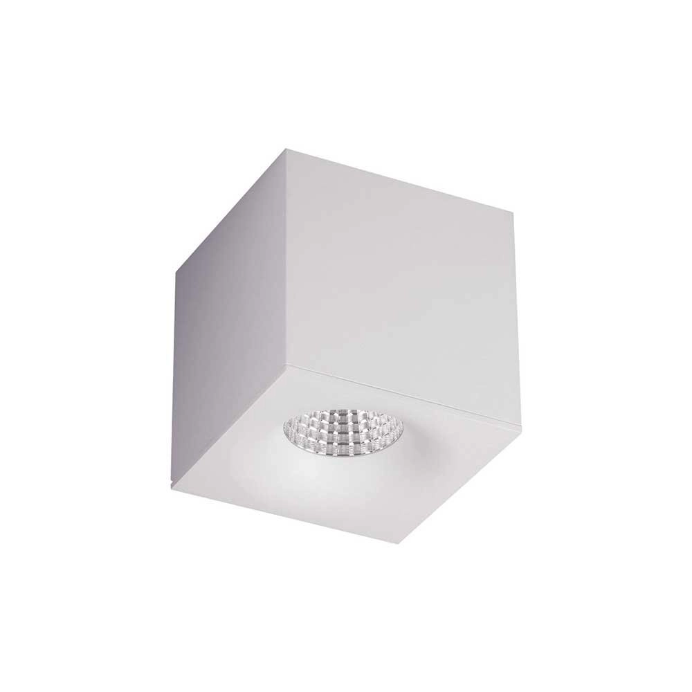 Spot LED en saillie Brick blanc