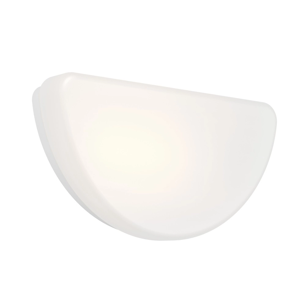Lampe murale de conception Pogliola E blanc 29 cm