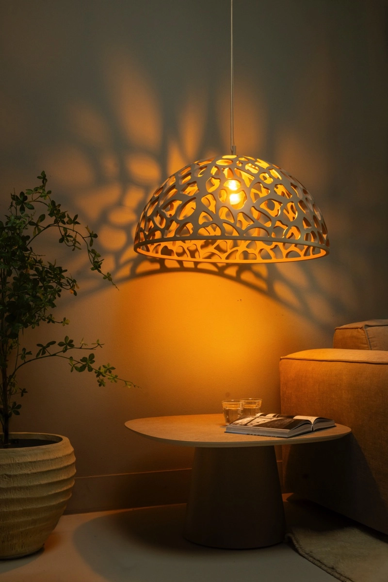 Lampe pendante caractéristique The Open Ø 70cm - sable ETH 8720195312246