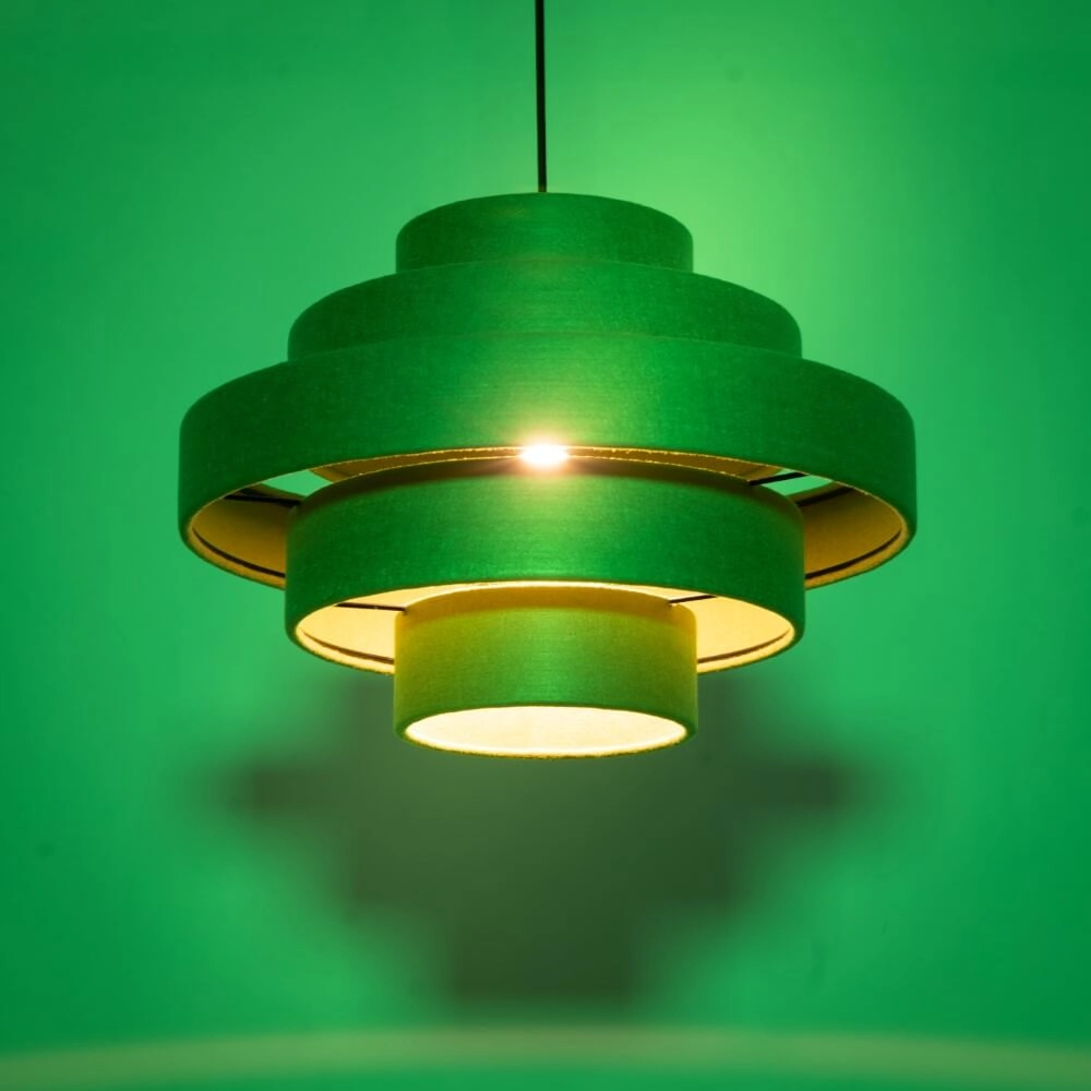 Lampe suspendue moderne Jones vert ETH 8720195305576