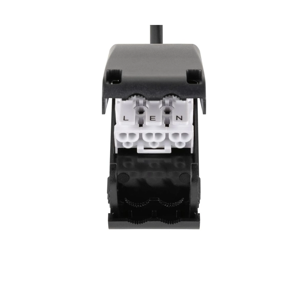 Spot encastré New Tria 68 étanche à l’air 2700K noir SLV 4024163304184