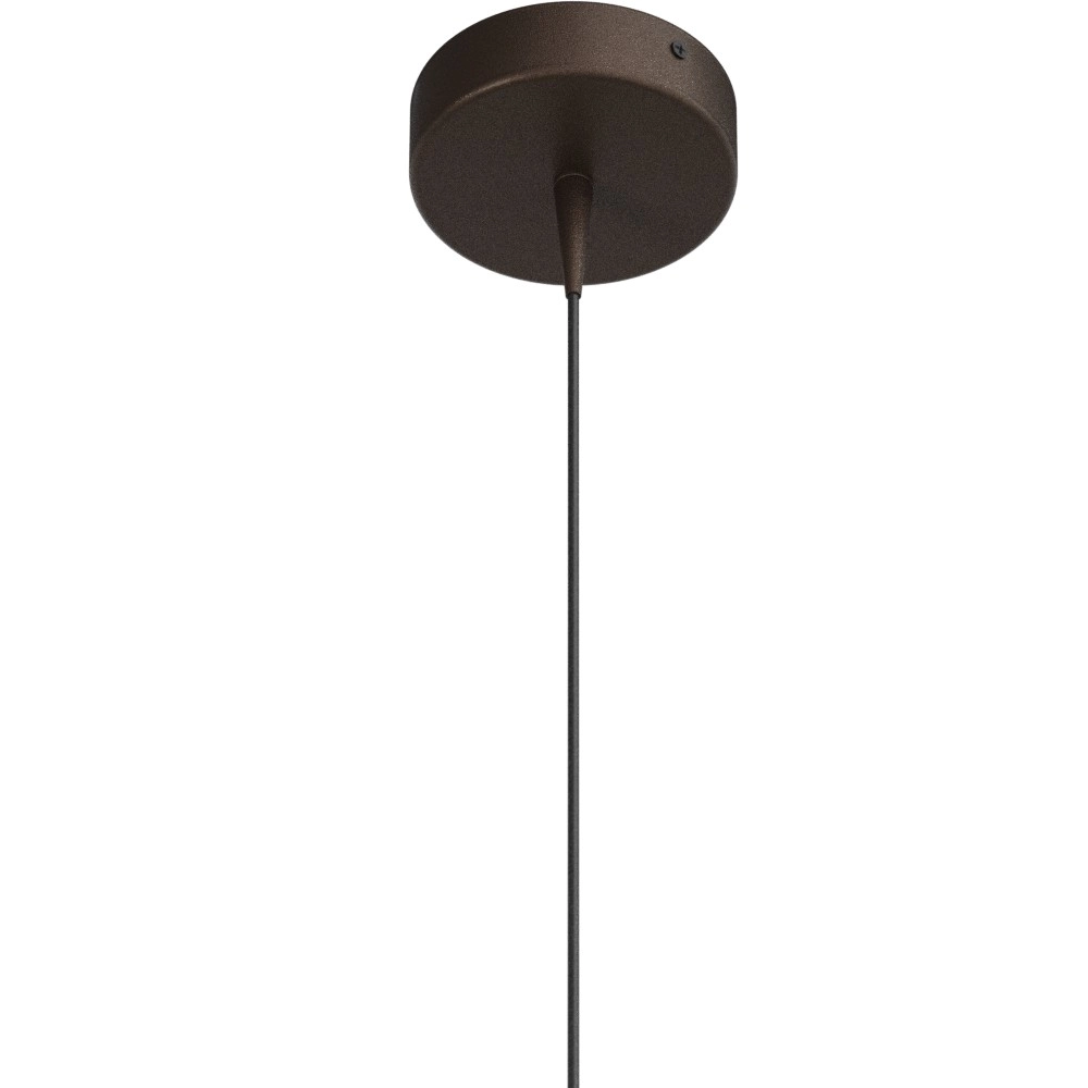 Lampe suspendue Talana Brun cacao Ø 6 cm Masterlight 8718121350097