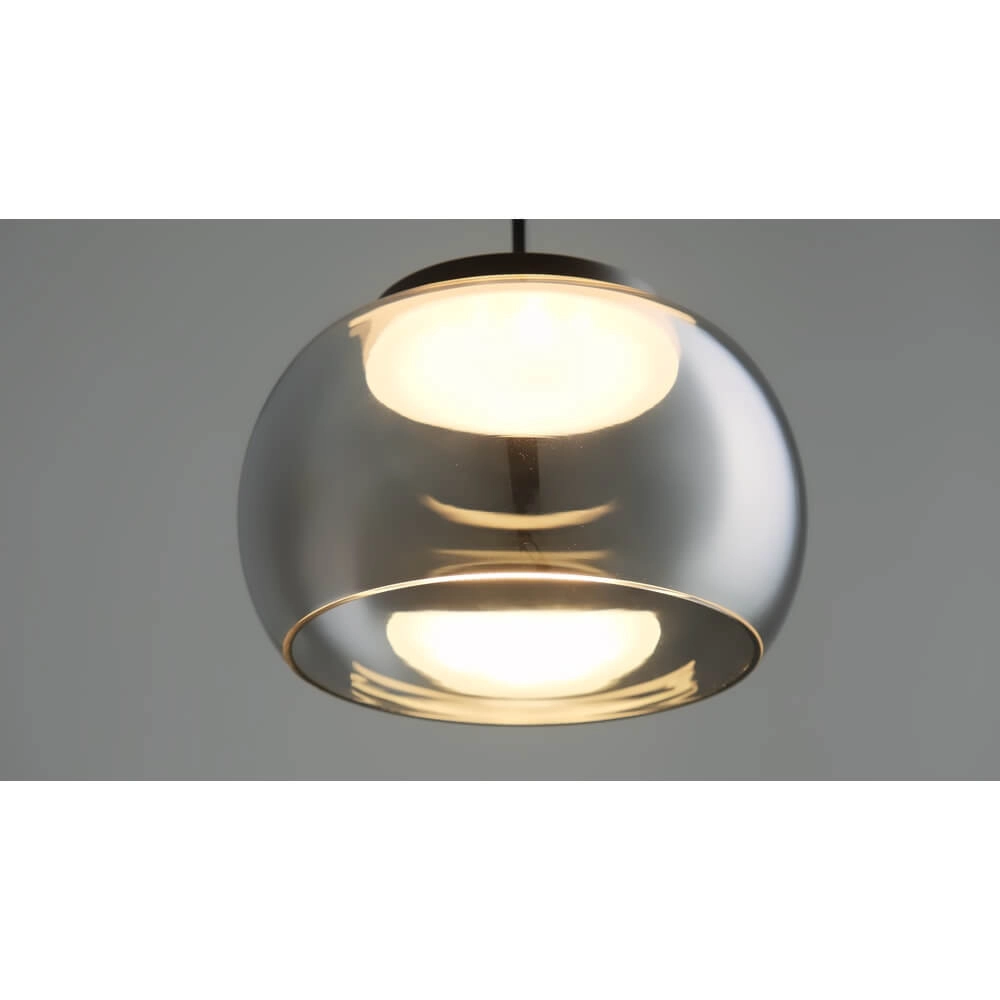 Suspension design Bounto avec verre fumé Lyora 4255805301159