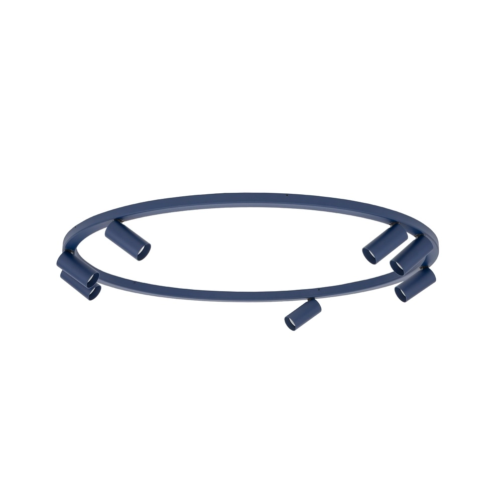 Projecteurs circulaires montés en surface Fourty 7x GU10 - bleu foncé Lyora 5903139119474