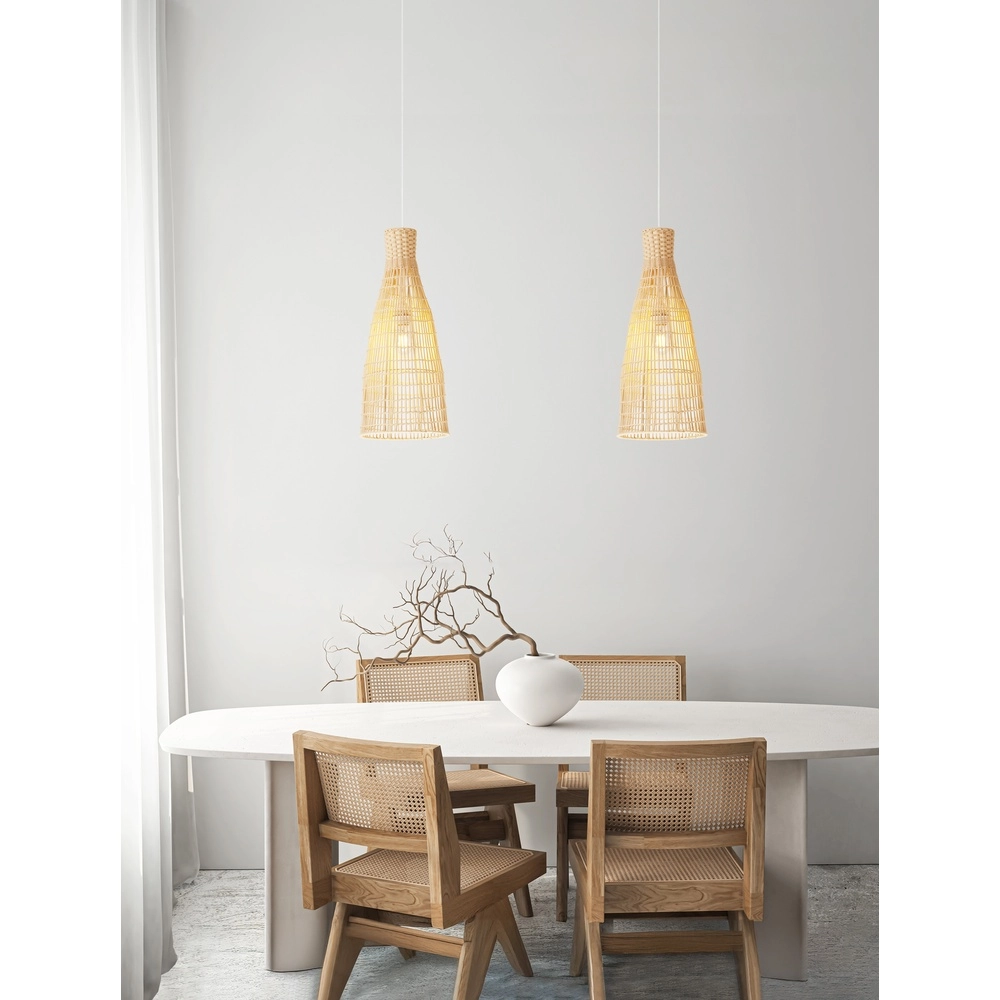 Suspension blanche Niro Ø 24cm Lyora 5212017477460