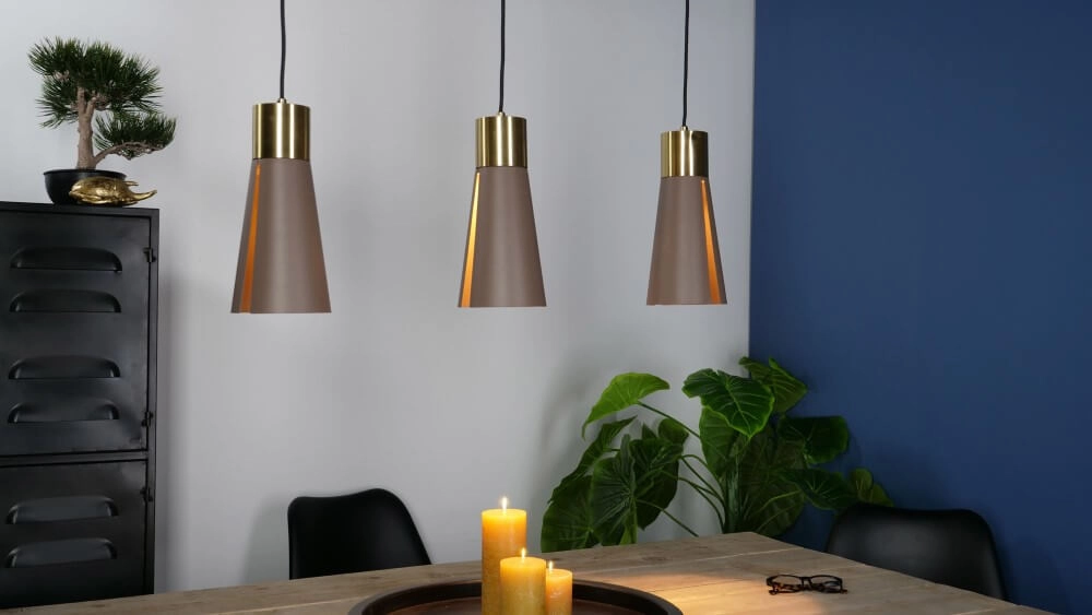 Lampe de table à manger moka Losalomas Eglo 9002759988395