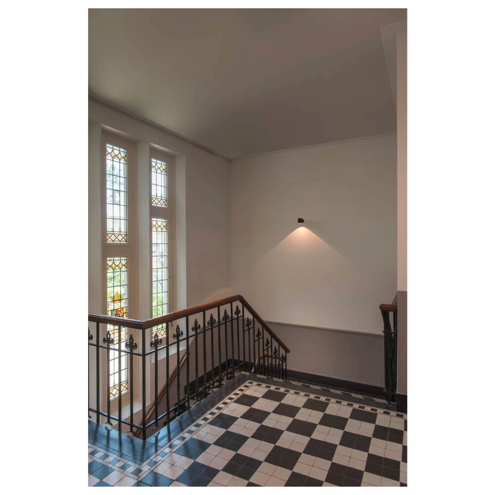 Spot mural tamisant pour réchauffer Oculus noir SLV 4024163263863