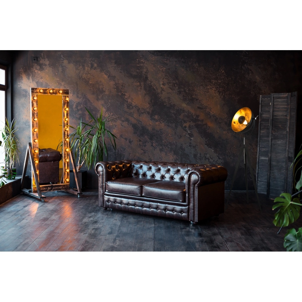 Lampe sur pied trépied industriel Bowy Noir Globo 9007371487554
