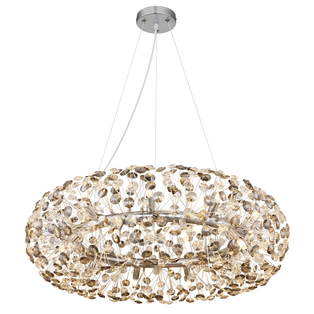 Lampe suspendue Katrina chrome Ø 80cm