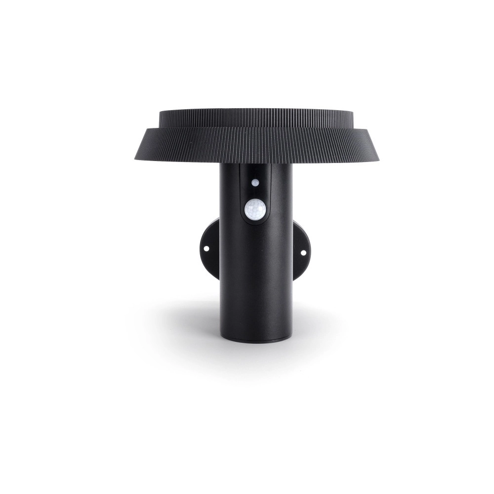 Lampe d’extérieur True Noir - Solaire - Avec détecteur de mouvement Lyora 5055788300779