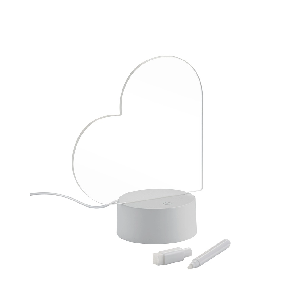 Lampe de table Amour Écrivable avec un marqueur Trio 4017807678383