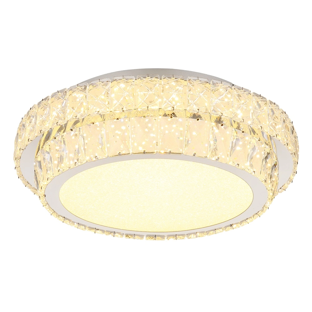 Lampe de plafond Klara Ø chrome 40cm Globo 9007371453085