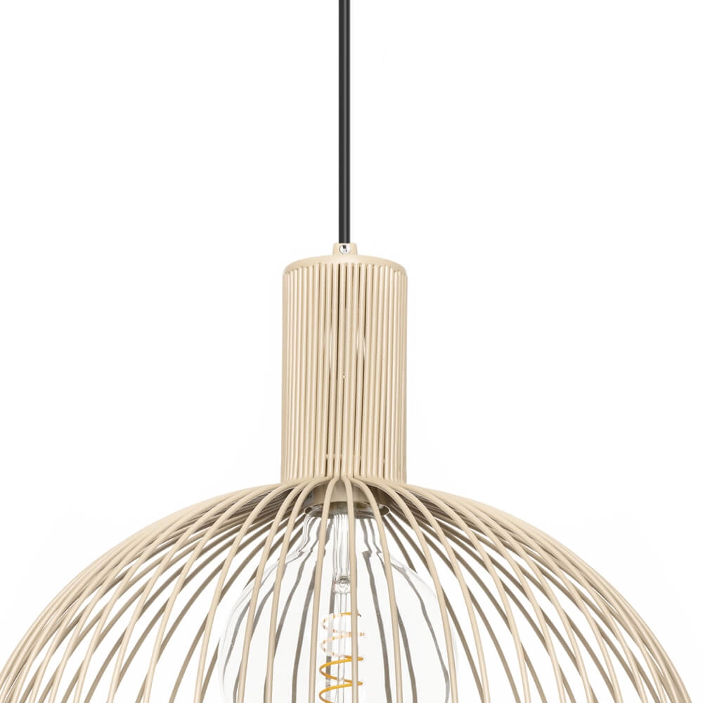 Lampe suspendue couleur sable Wire Sand Ø40cm ETH 8720195307112