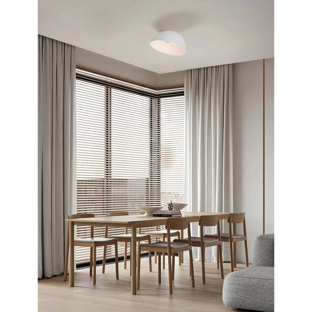 Plafonnier Onia blanc Ø 50cm Lyora 5212017458094