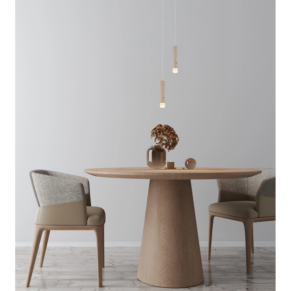 Suspension moderne Pelo brun sable Globo 9007371578344