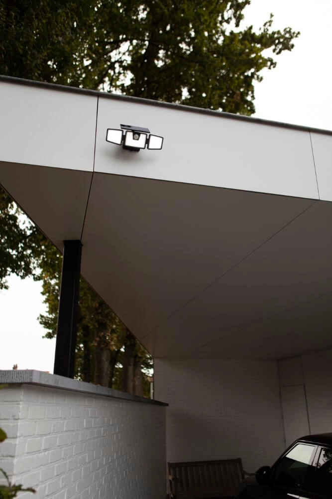 Applique solaire Briti 3 noirs Lutec 6939412015774