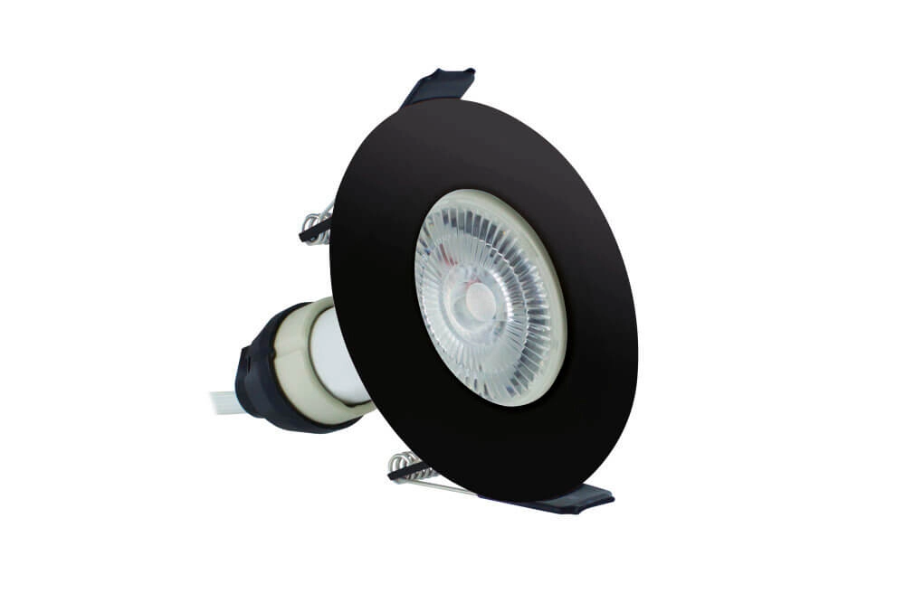 Spot encastrable noir EvoFire GU10 - rond Spot encastrable noir EvoFire GU10 - rond