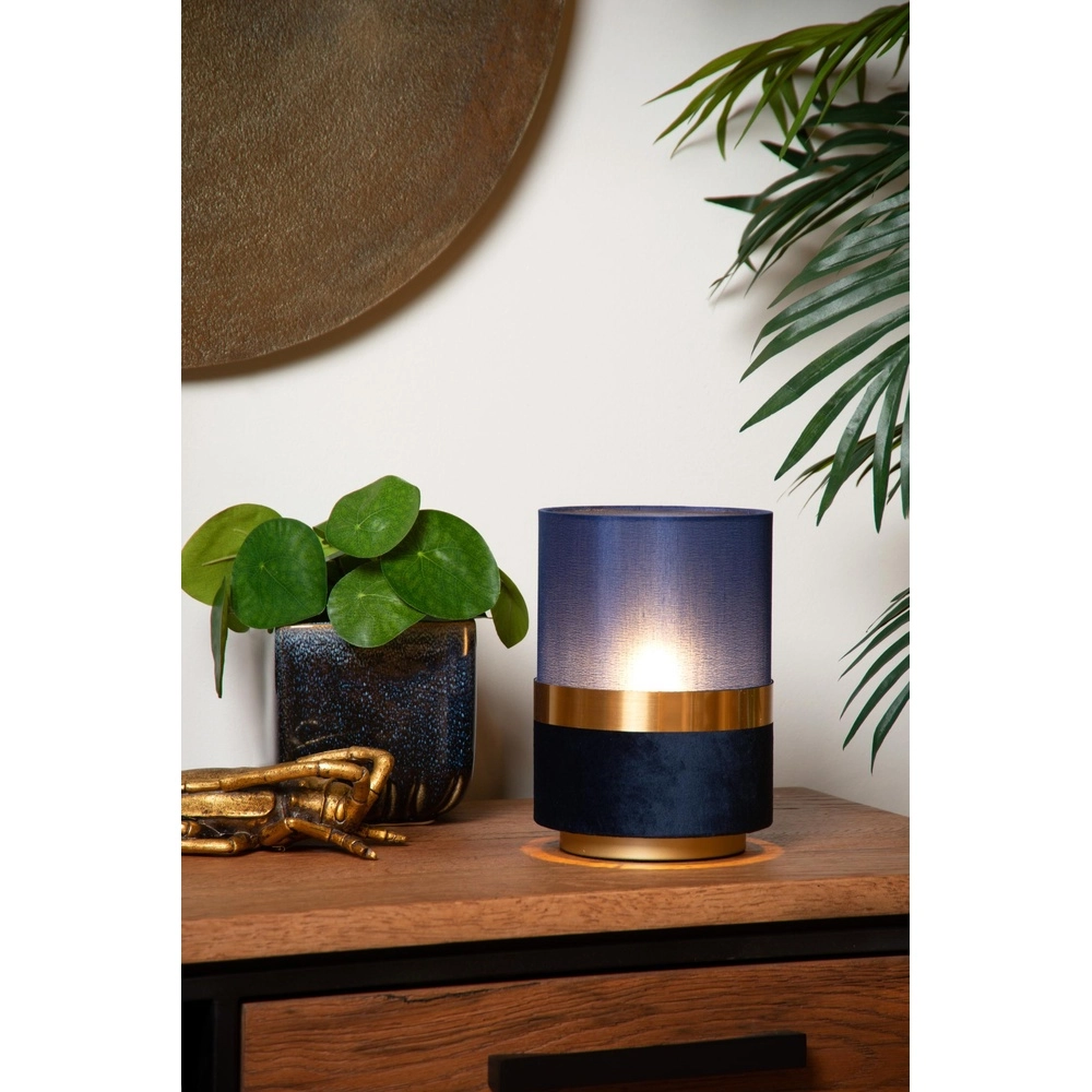 Lampe de table de conception Extravaganza Tusse bleu Ø 15cm Lucide 5411212105547