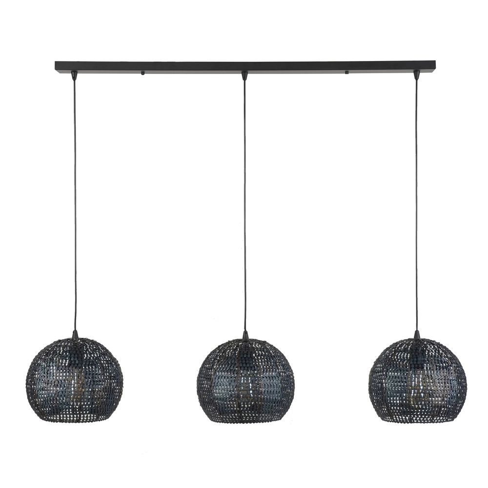Lampe suspendue à l’échelle 3L Armor 3x Ø 26cm Lyora 8716803512894