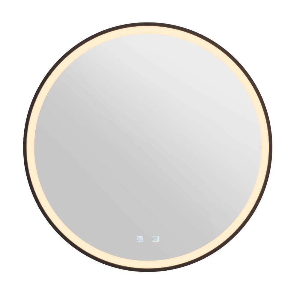 Applique miroir Trukko Noir - Ø 80cm SLV 4024163274753