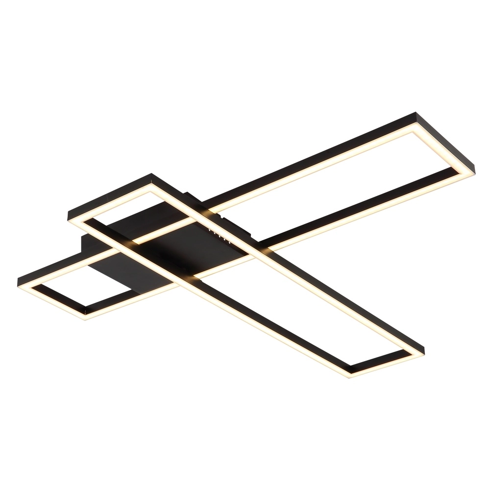 Lampe de plafond moderne Tatjana Noir Globo 9007371566310