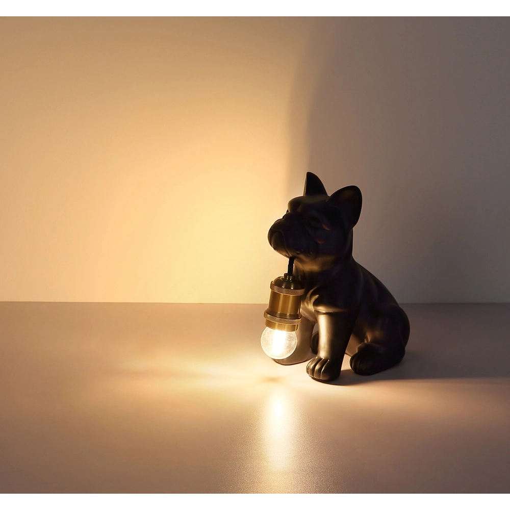 Lampe de table Dogo Noir de chien Globo 9007371569328