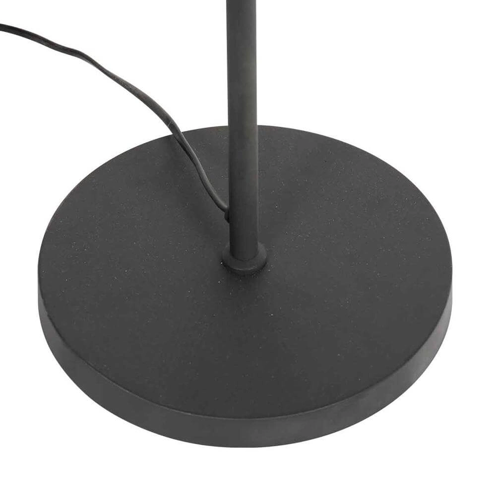 Lampadaire Oeroe noir avec or Steinhauer 8712746176360