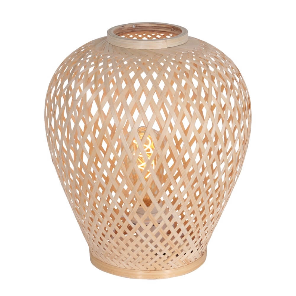 Lampe de table en bambou Maze Ø 30 cm Lampe de table en bambou Maze Ø 30 cm
