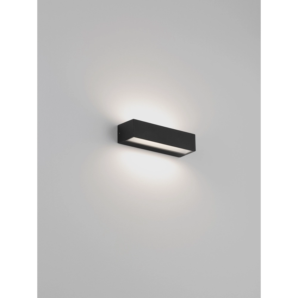 Lampe murale élégante Lane noir 22cm - 21W Lyora 5212017496737
