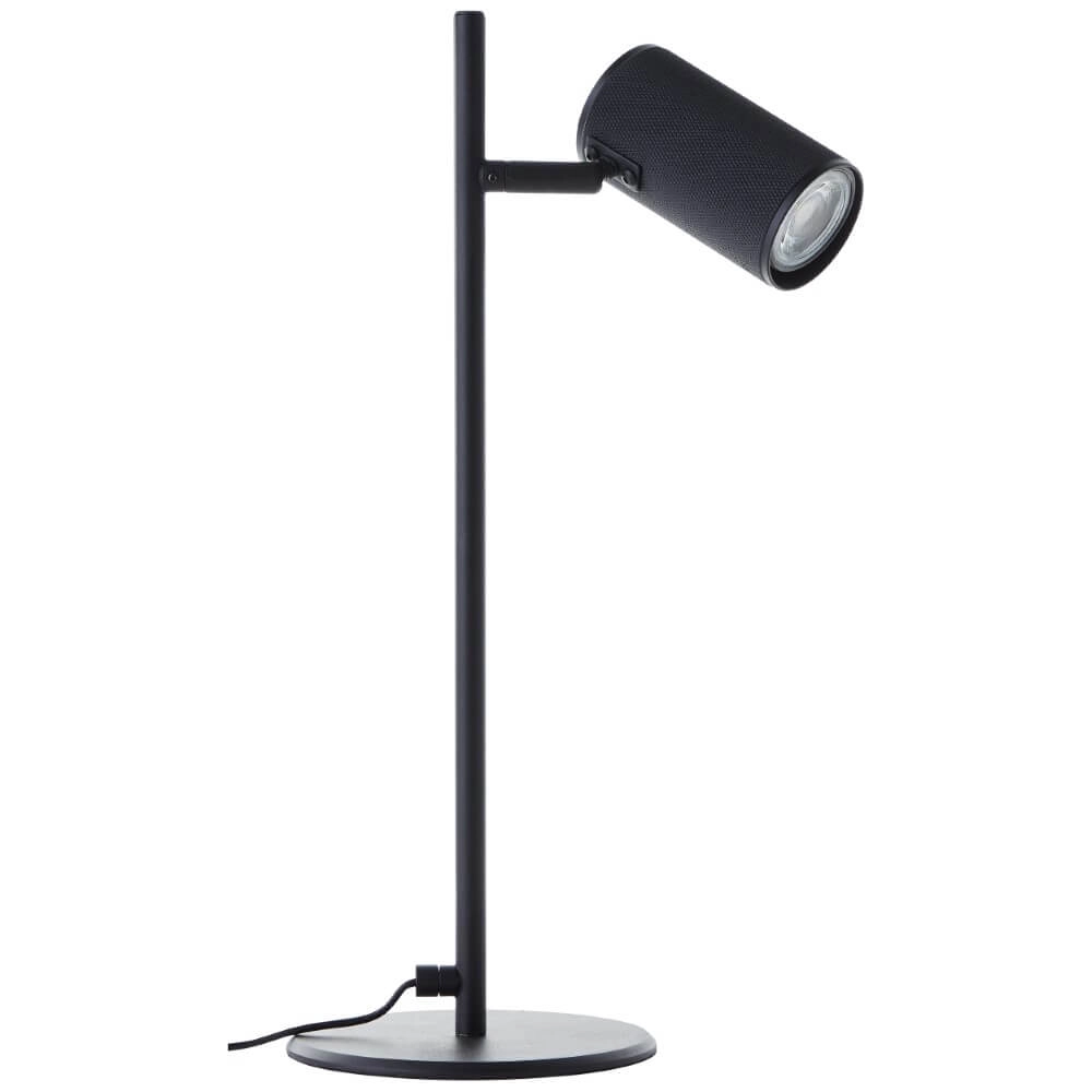 Lampe de table noire Marty conception Brilliant 4004353438288