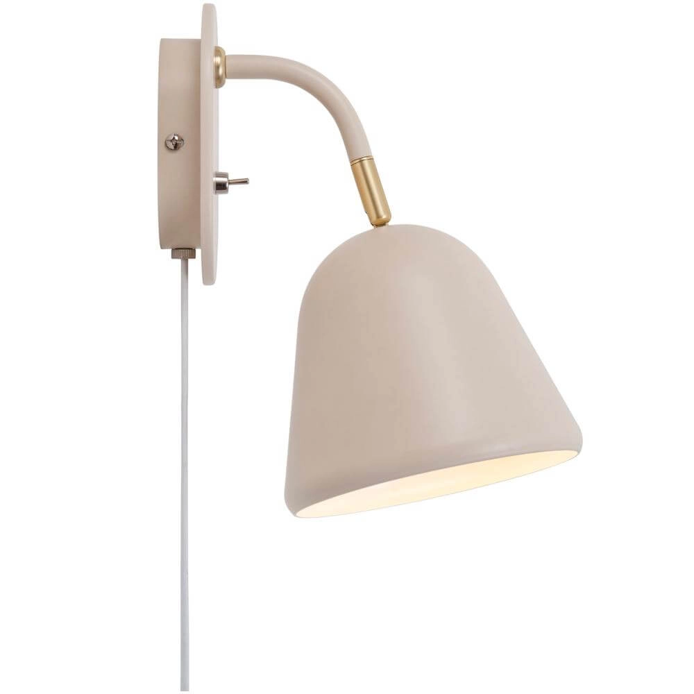 Applique murale brun sable Fleur concevoir Nordlux 5704924005282