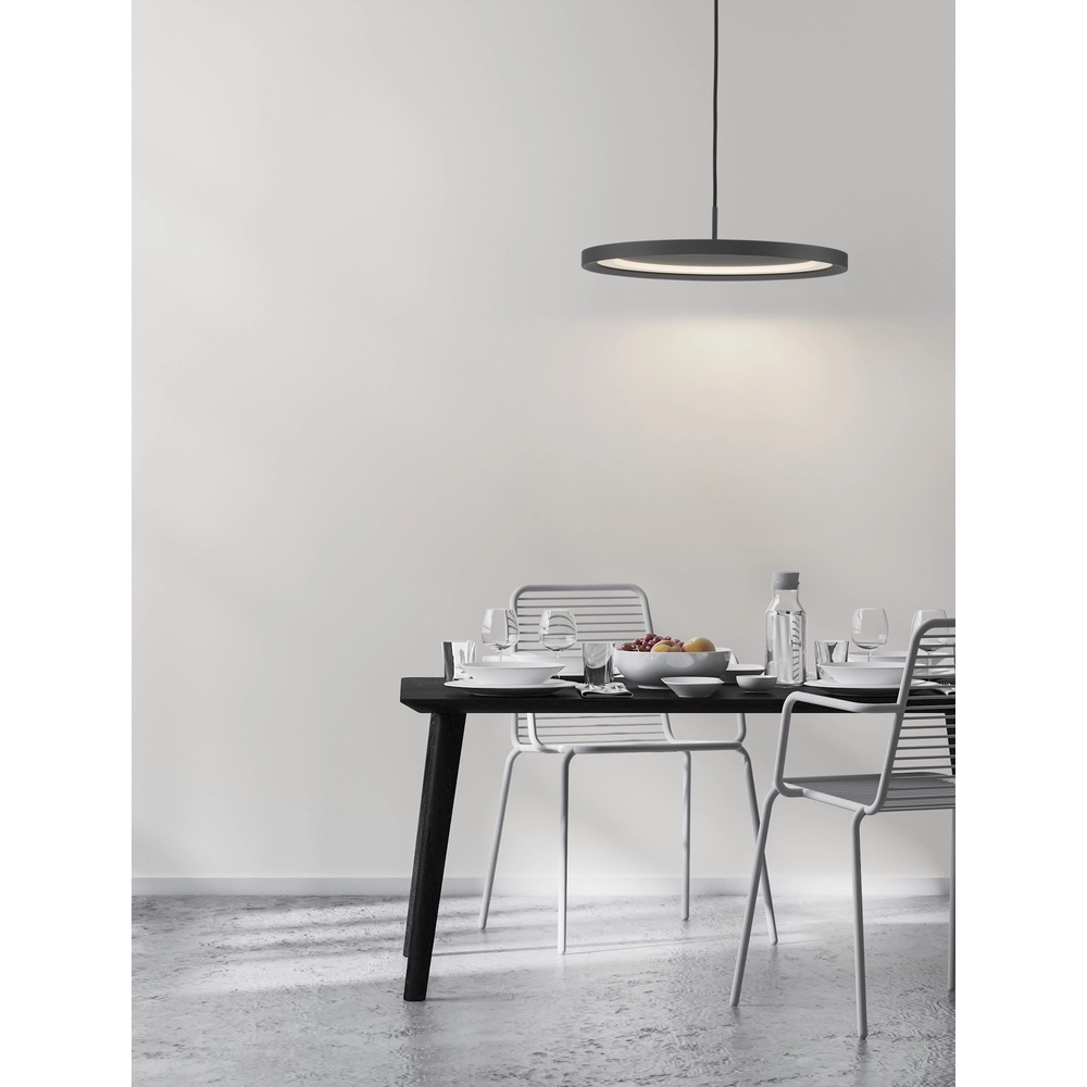 Suspension élégante Andria noir Ø 40cm Suspension élégante Andria noir Ø 40cm
