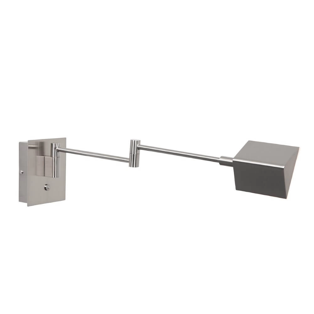 Lampe de lecture murale en acier inoxydable Retina Steinhauer 8712746166033