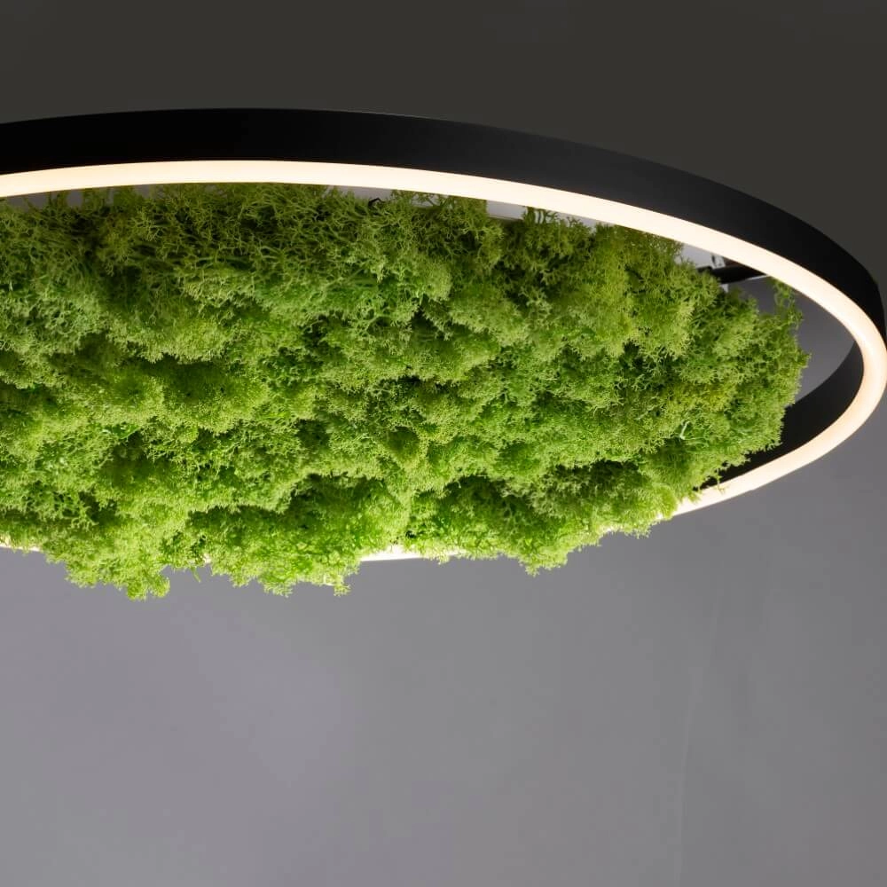 Plafonnier Green Ritus avec mousse Ø 58,5cm Just Light 4043689994808