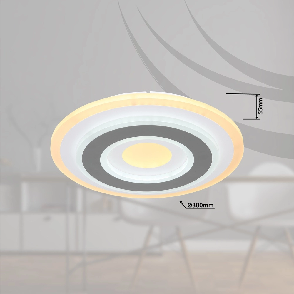Conception de plafonds Sabatino Blanc Globo 9007371407866