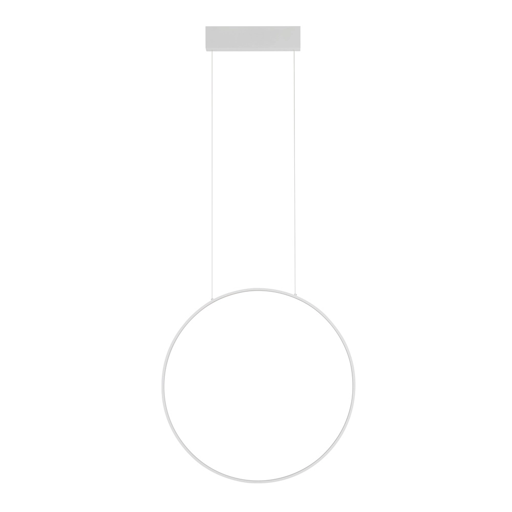 Lampe pendante de conception Circolo Led blanc Ø 60 cm vertical Lyora 5903139116053