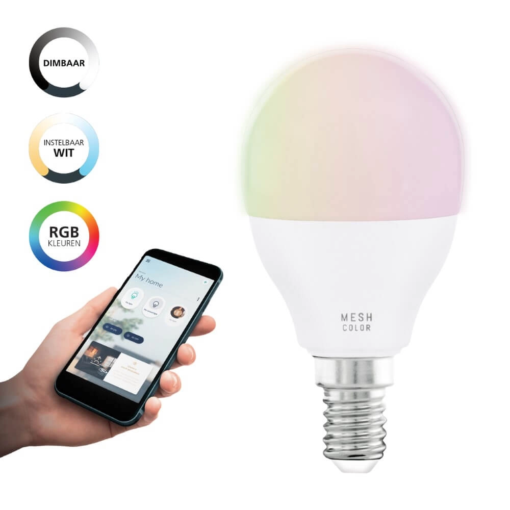 Ampoule de lampe LED Zigbee - E14 - 4.9 watt - 2700-6500K - P45 Eglo 9002759122522