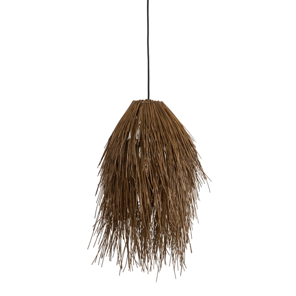 Lampe suspendue Arisco rotin Ø 45 cm