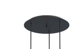 Lampe suspendue loft noire Hermanos Lyora 5903139803090