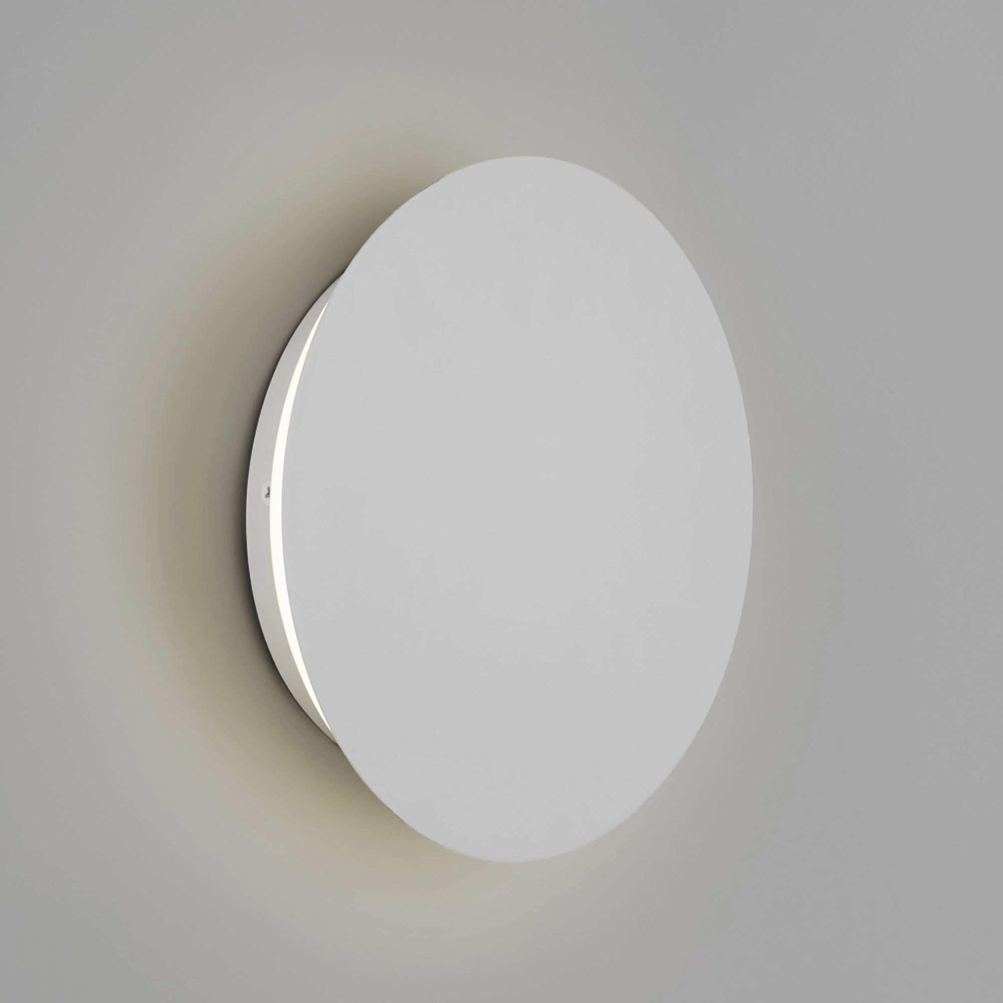 Lampe murale de conception Odeon Ø 30cm de blanc