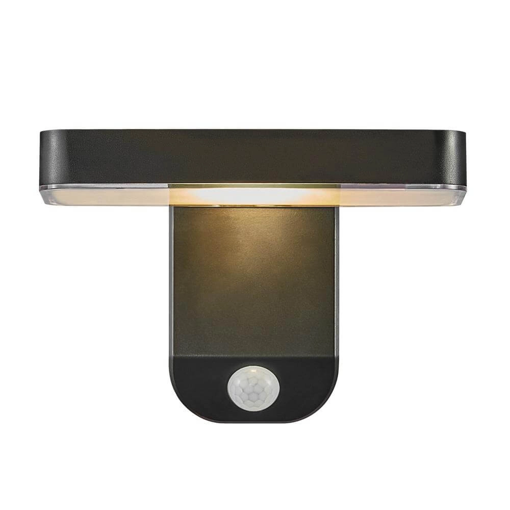 Applique solaire Rica rectangle noir Nordlux 5704924004797