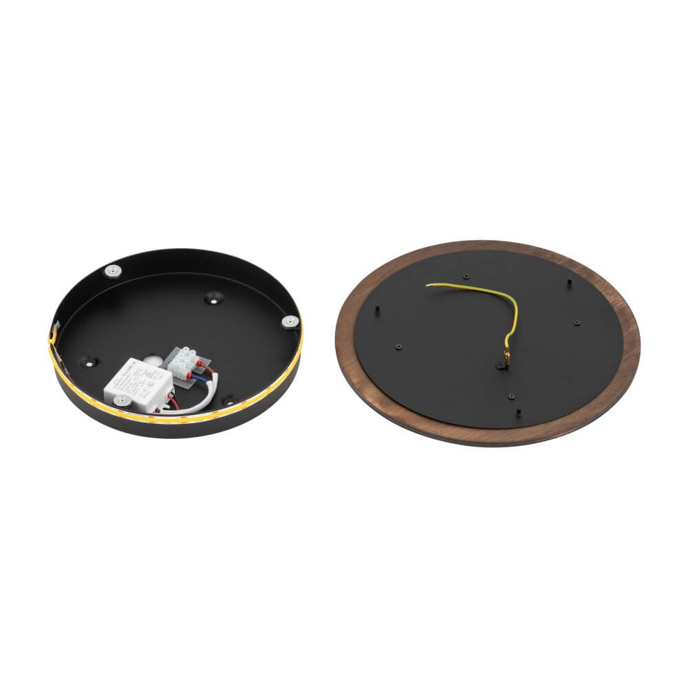 Applique murale Ring Timber M Bois LED Lyora 5903139112901