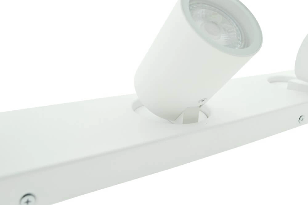 Spot de salle de bain blanc Seller - IP44 3x GU10 Lyora 5053423187754