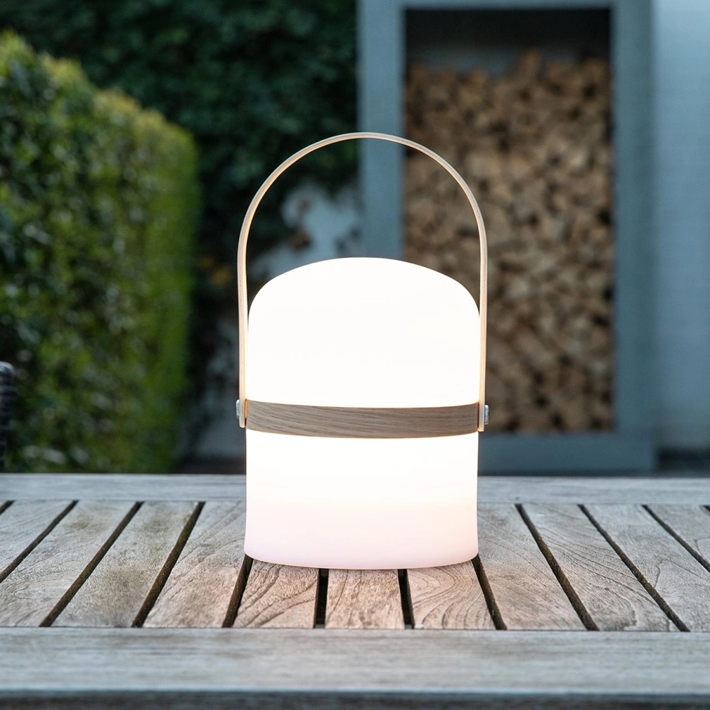 Lampe de table rechargeable Joe IP44 blanc Lucide 5411212061201
