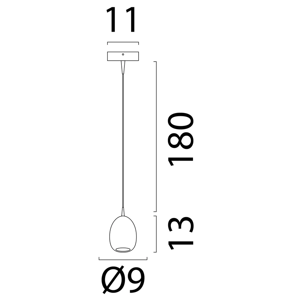Lampe pendante de conception Alta cacao Ø 10,8 cm Masterlight 8718121437873