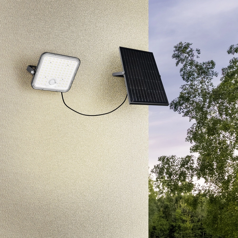 Applique murale Acora avec panneau solaire séparé Trio 4017807650563