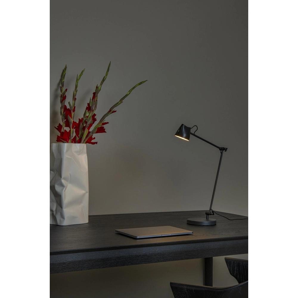Lampe de lecture Milne Noir Lucide 5411212441942