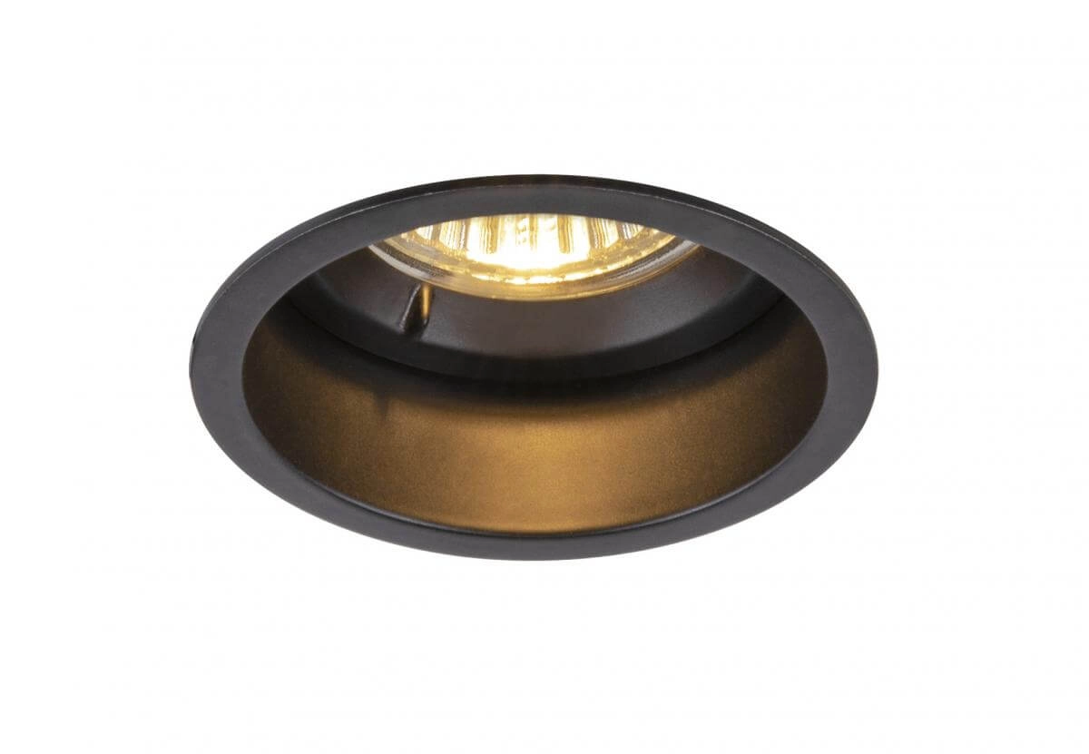 Spot encastré Horn GU10 Porte soufflante testée noire